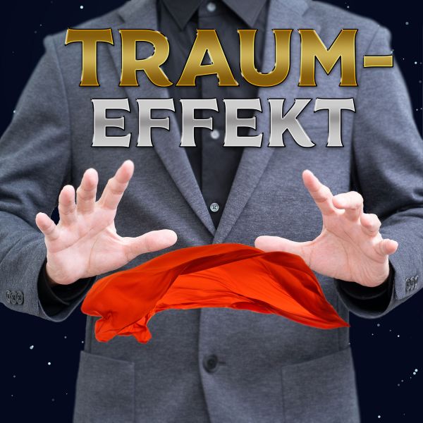 Traumeffekt Seidentuch erscheint in freier Hand Zaubertrick