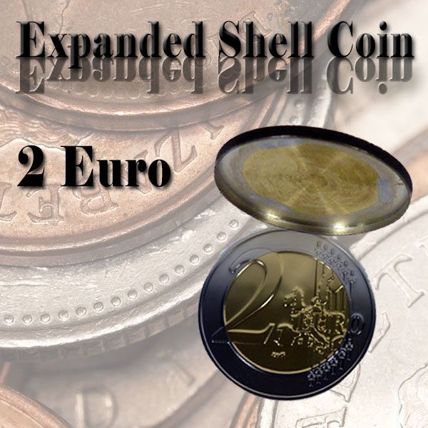 Expanded Shell 2 Euro Trickmünze