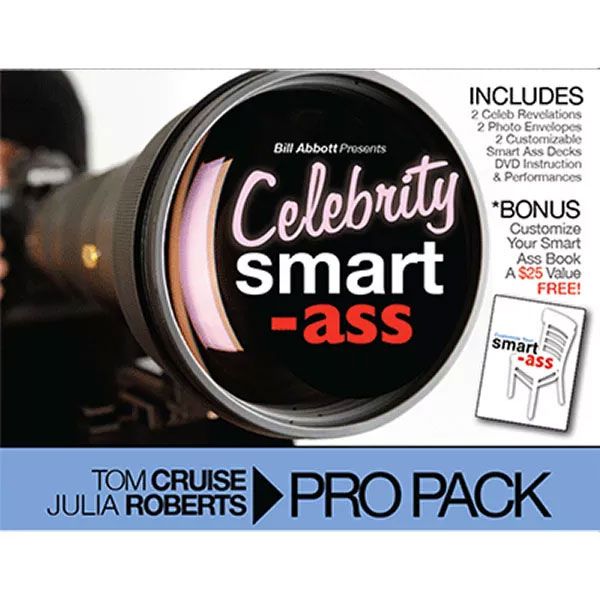 Celebrity Smart Ass Bundle Tom Cruise and Julia Roberts -Bill Abbott