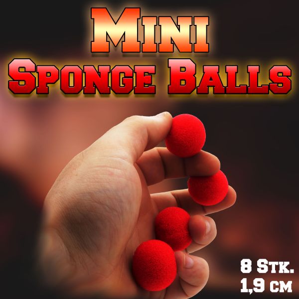 Mini Sponge Balls Zauberzubehör