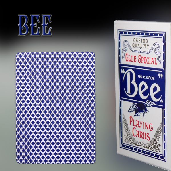 Bee Cards blau Kartenspiel für Zauberkünstler