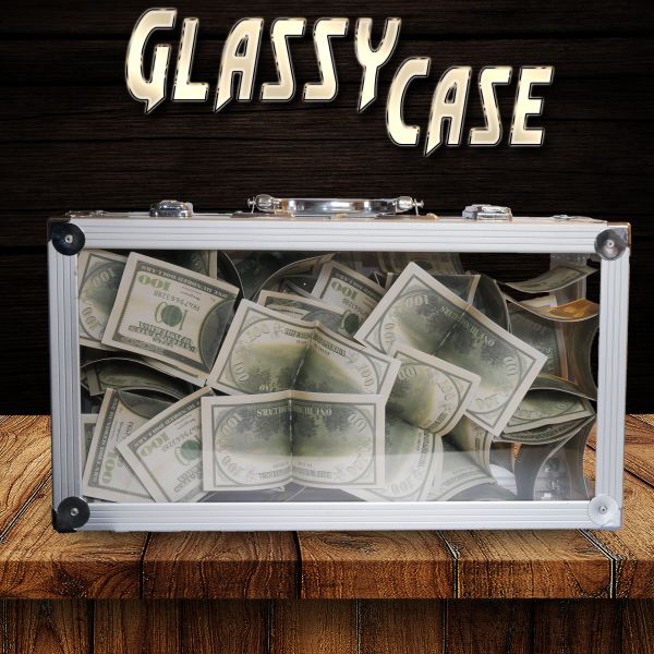 Glassy Case Zaubertrick Stand-Up