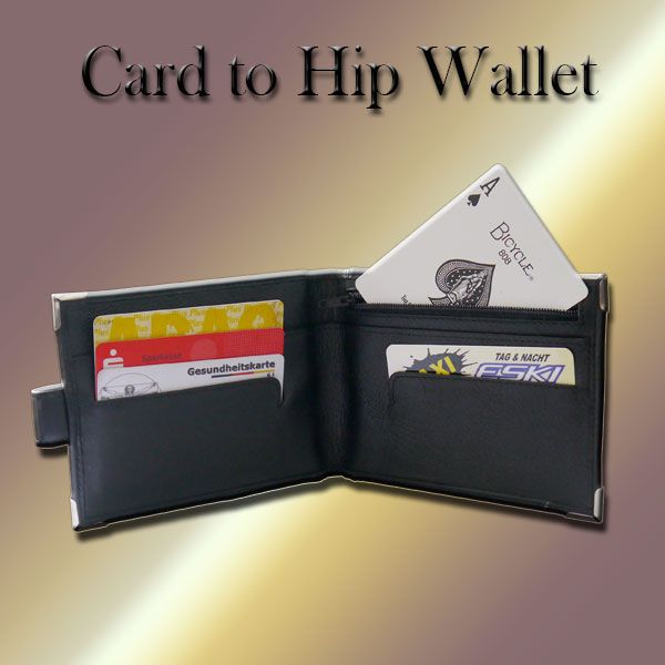 Card To Hip Wallet Zaubertrick