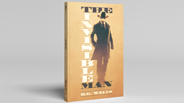 Das Buch The Invisible Man vor einem grauen Hintergrund