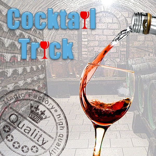 Cocktail Trick Zaubertrick Bühne