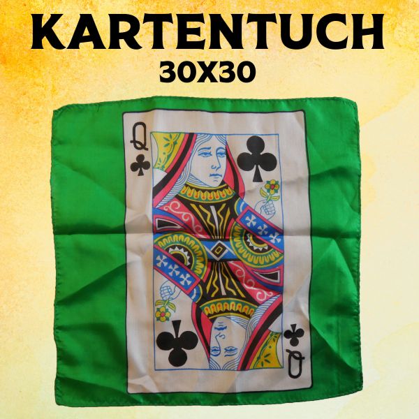 Kartentuch Kreuz Dame 30x30