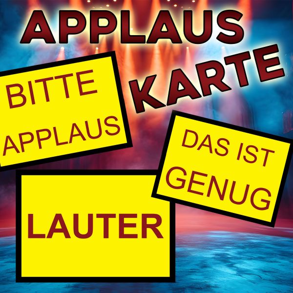 Applaus Karte