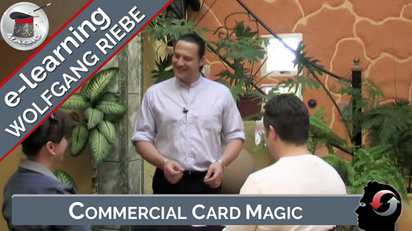 Commercial Card Magic by Wolfgang Riebe video DOWNLOAD
