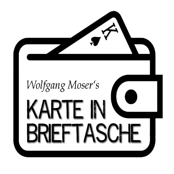 Gedachte Karte in Brieftasche - Wolfgang Moser