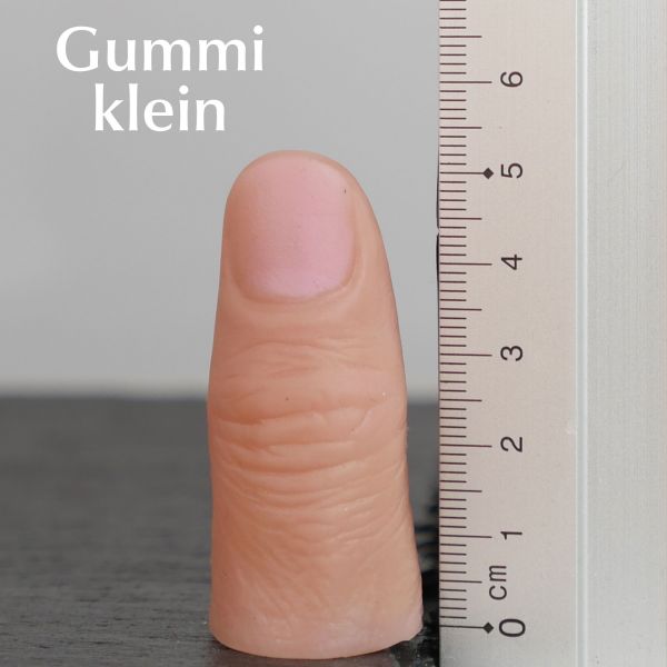 Daumenspitze Gummi Zaubertrick