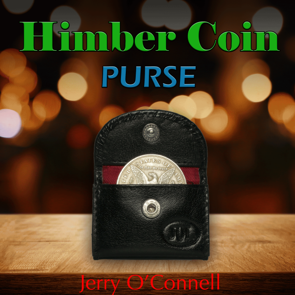 Himber Coin Wallet Jerry O´Connell Zaubertrick zum Austauschen von Zaubermünzen