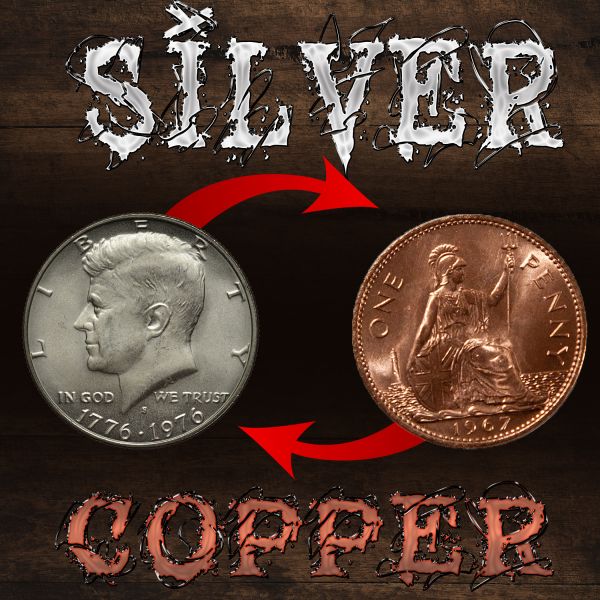 Silver Copper Muenzentrick