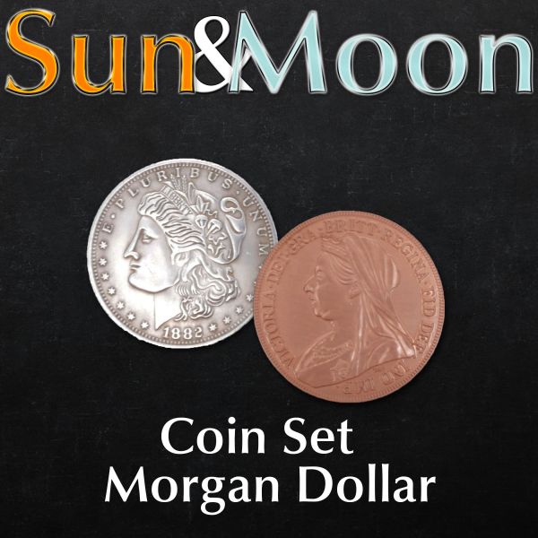 Sun and Moon Coin Set Zaubertrick mi Münzen