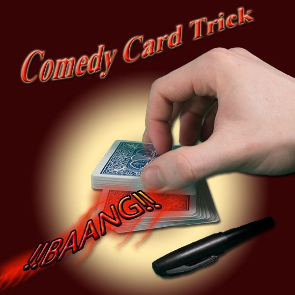 Comedy Card Trick BANG Zaubertrick