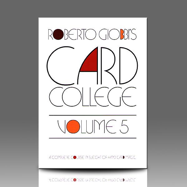 Card College Volume 5 by Roberto Giobbi Zauberbuch