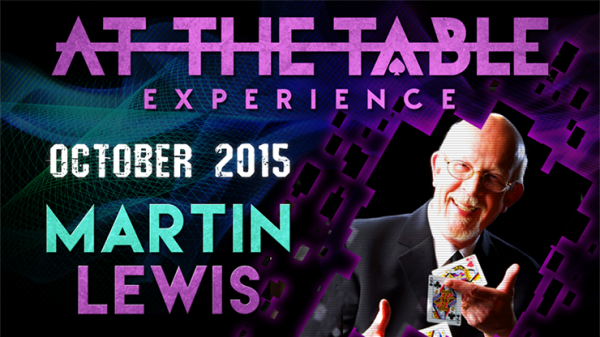 At the Table Live Lecture Martin Lewis October 21st 2015 video DOWNLOAD