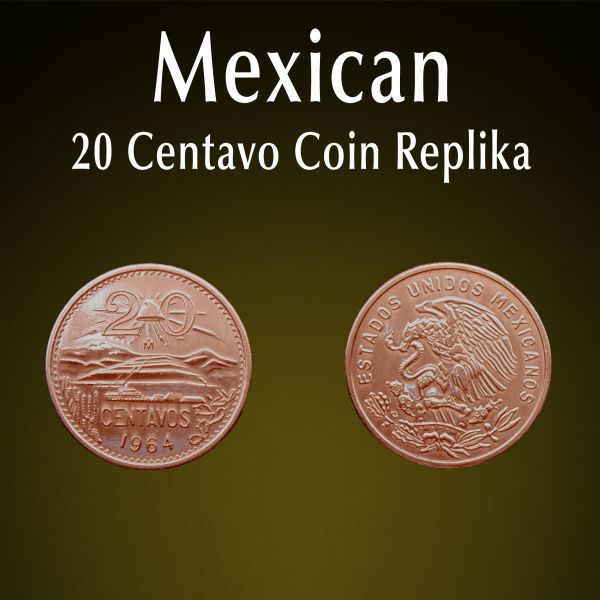 Mexican 20 Centavo Coin Replika