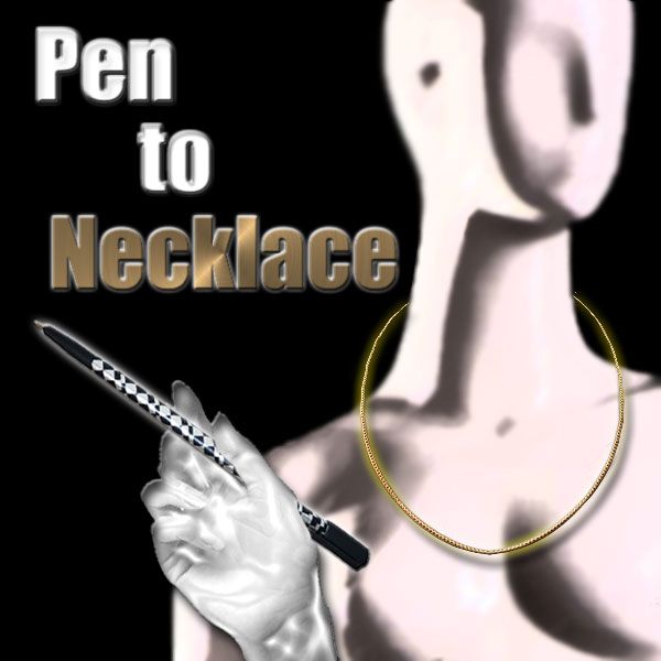 Pen to Necklace Zaubertrick für Anfänger 