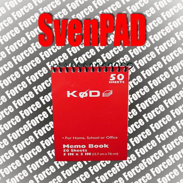 SvenPad KoD Memo Pad Mentaltrick