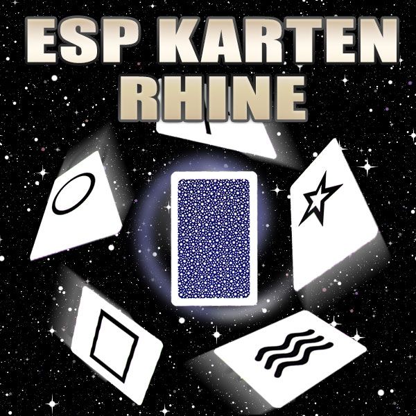 ESP Karten - Rhine Zauberzubehör
