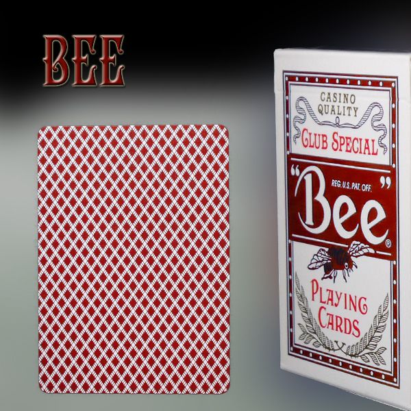 Bee Cards rot Kartenspiel für Zauberkünstler