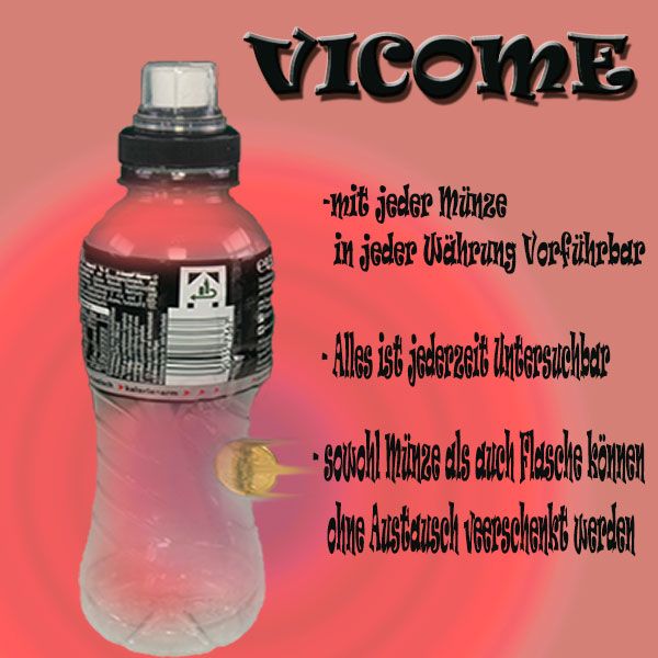 Vicome (Visual coin melt) Zaubertrick