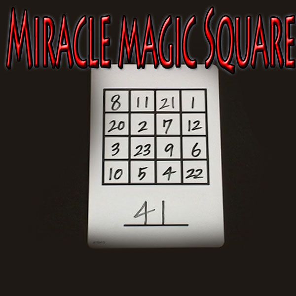 Miracle Magic Square Mentaltrick
