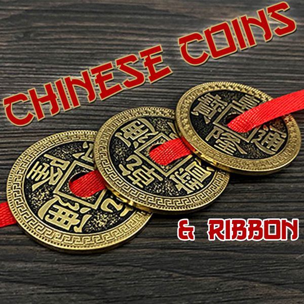 Chinese Coins & Ribbon Zaubertrick mit Münzen