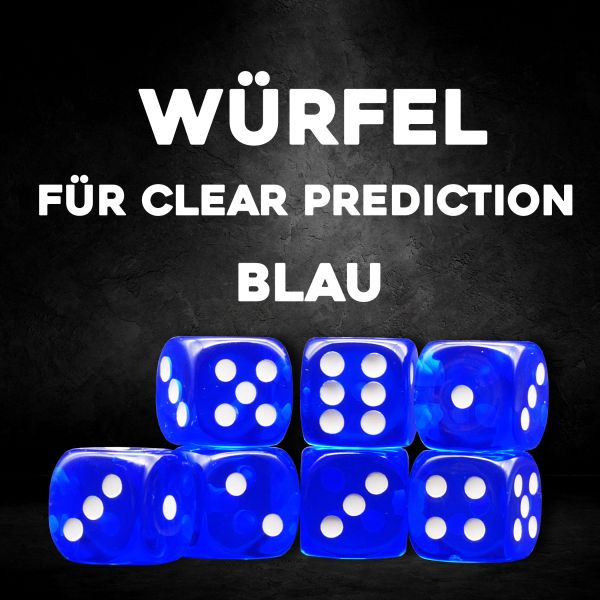 Würfel für Clear Prediction Zauberzubehör