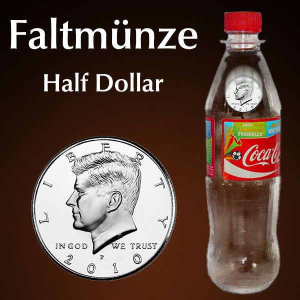 Faltmünze Half Dollar