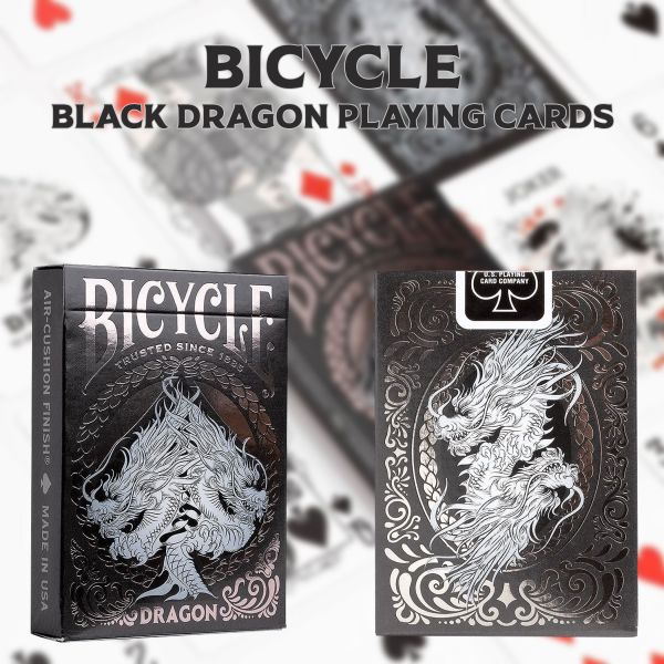 Bicycle - Black Dragon Playing Cards