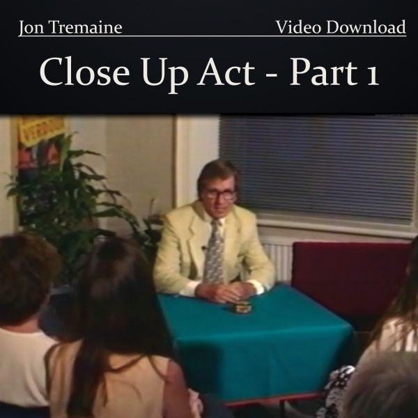 Jon Tremaine Close Up Act
