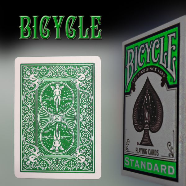 Bicycle -Grün- Kartenspiel für Zauberkünstler