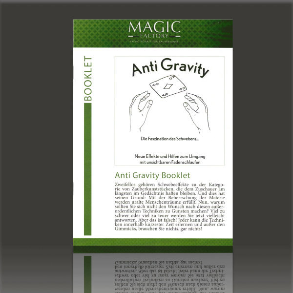Antigravity Booklet Zauberbuch